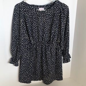 Women’s Maternity Animal Print 3/4 Sleeve Top